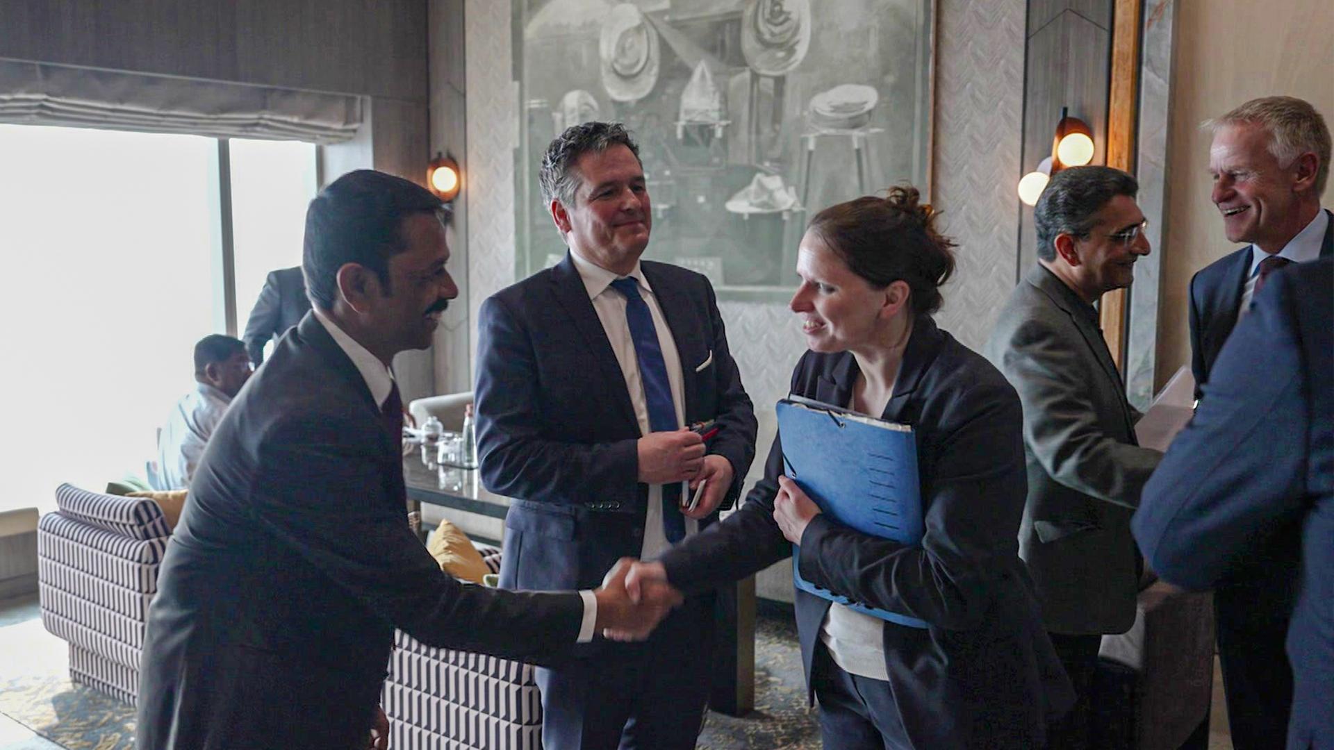 Häfen von Mumbai und Hamburg wollen enger zusammenarbeiten