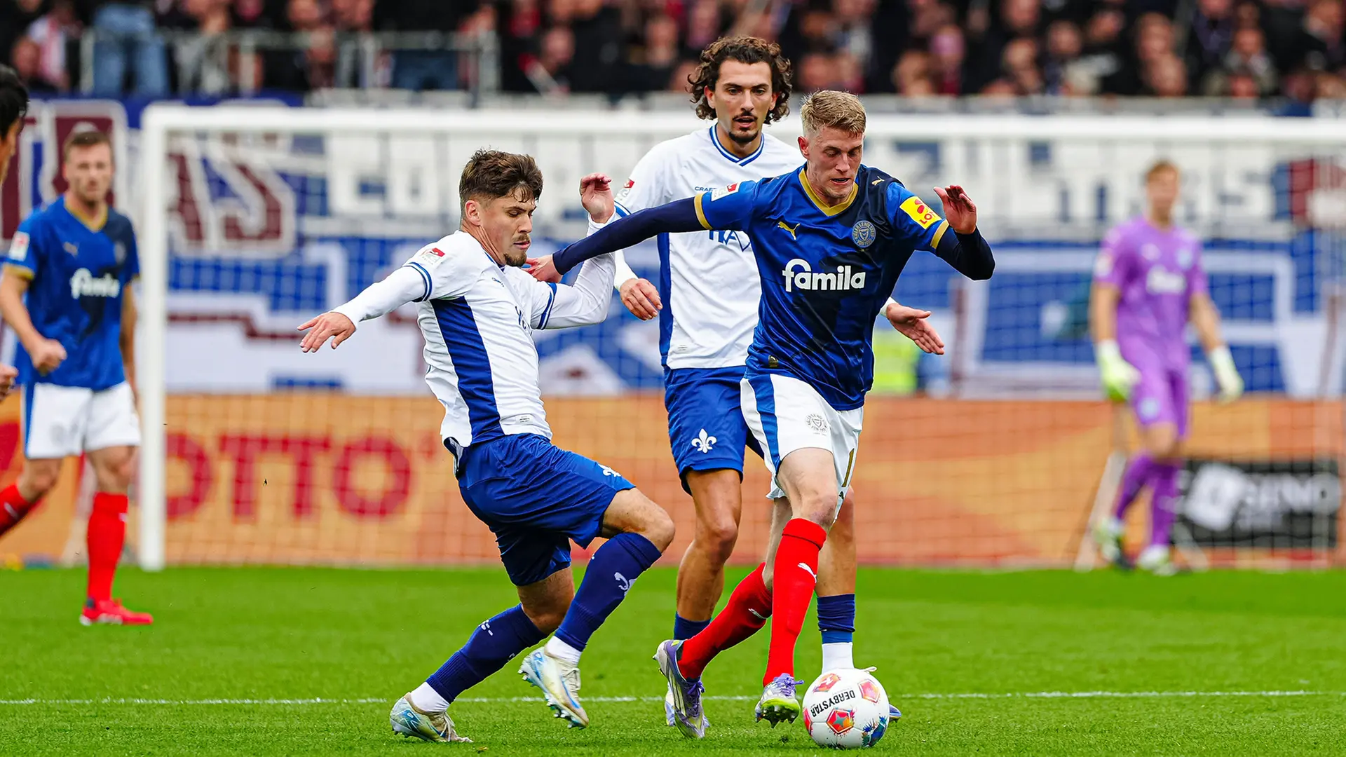Holstein Kiel punktet nach Rückstand gegen Spitzenreiter Darmstadt 98 ...