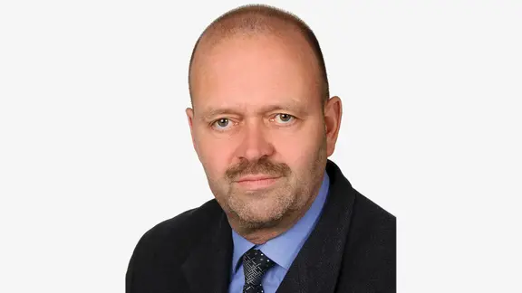 Björn Eckhard tritt für die Partei "Die Basis" an.