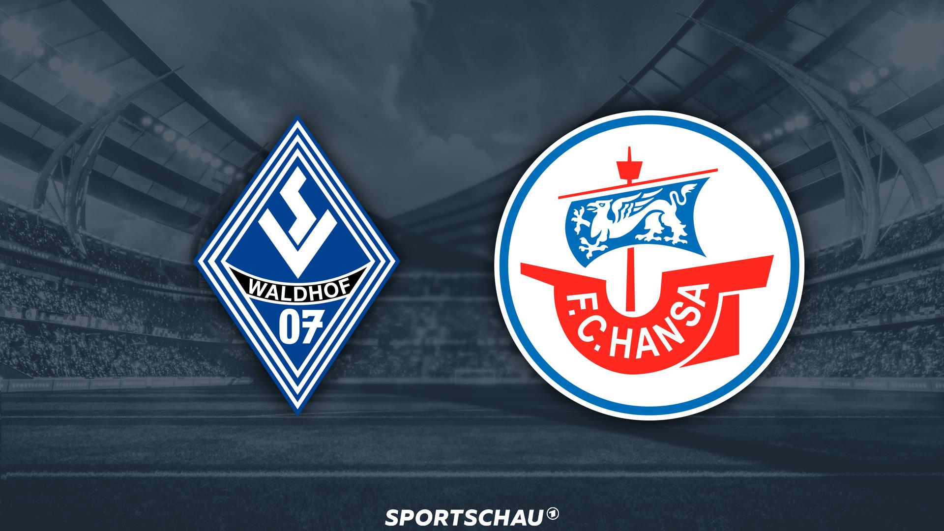 Waldhof Mannheim gegen Hansa Rostock