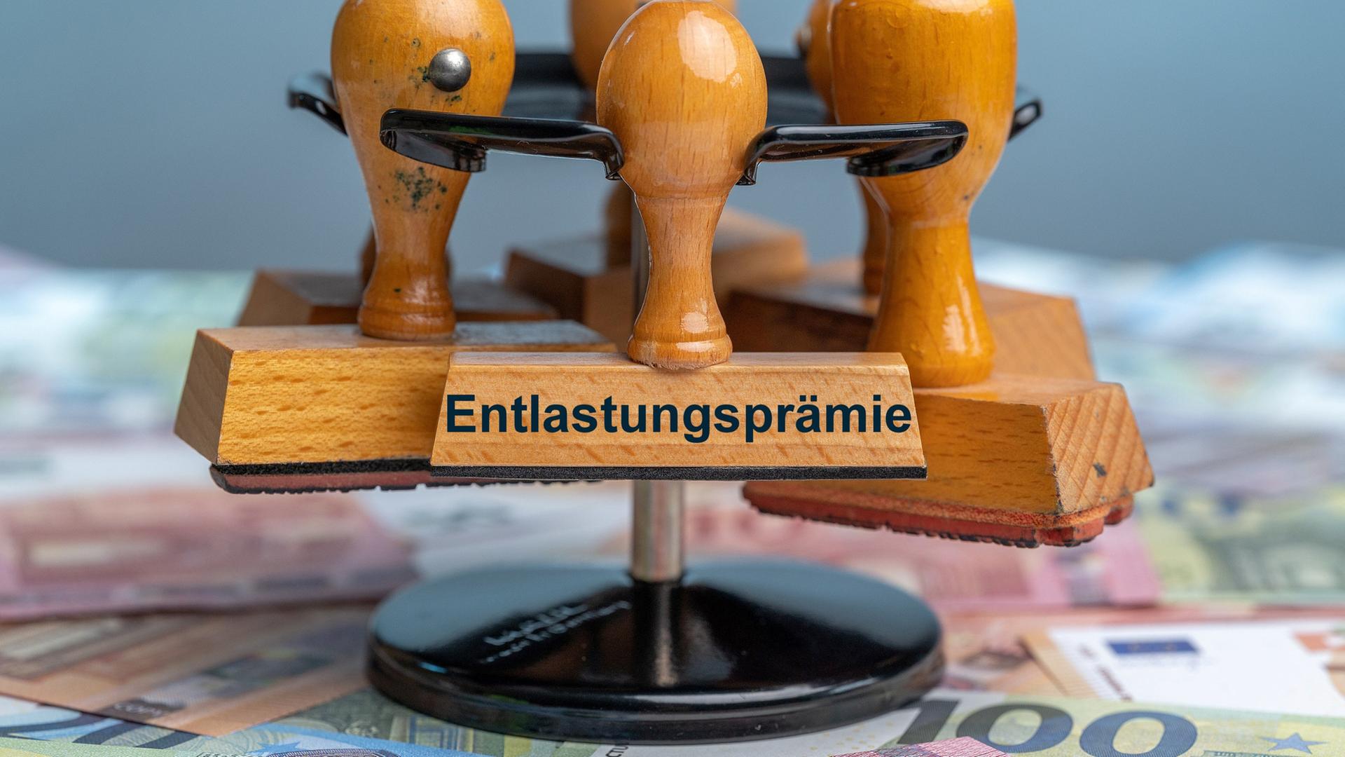 Ein Stempel mit der Aufschrift 