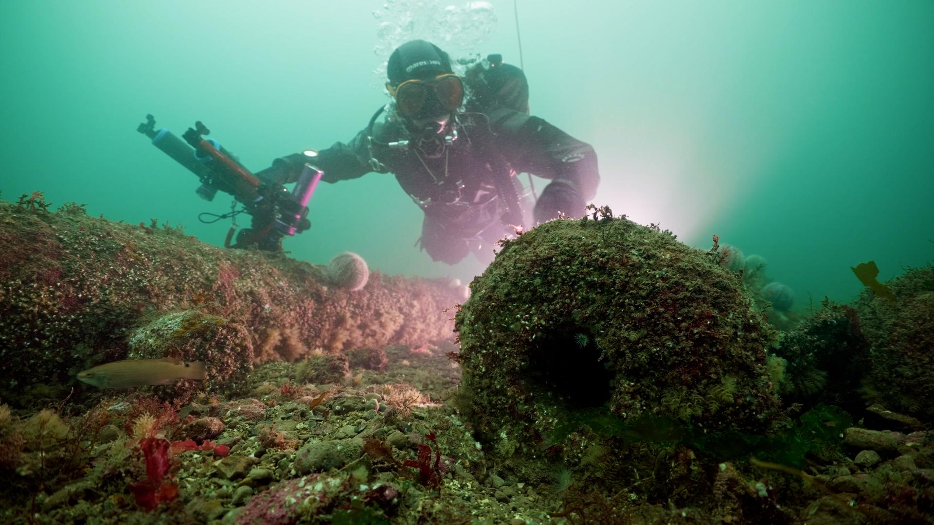 Versenkt? Das Rätsel um die Kanonen vor Helgoland