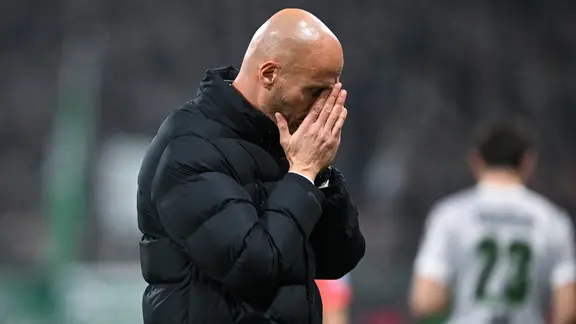 Trainer Paul Simonis vom VfL Wolfsburg 