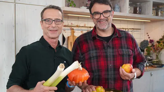 Dr. Matthias Riedl (li.) und Tarik Rose.