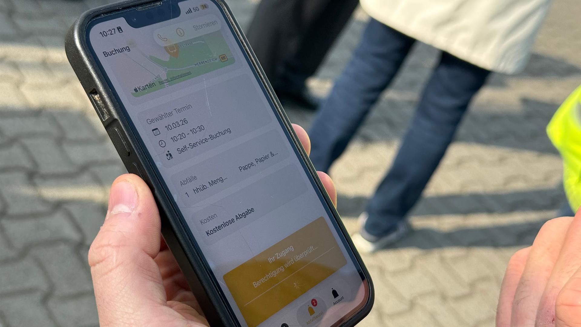 „Digitaler Wertstoffhof“ in Glückstadt: Ein Pilotprojekt fürs Land