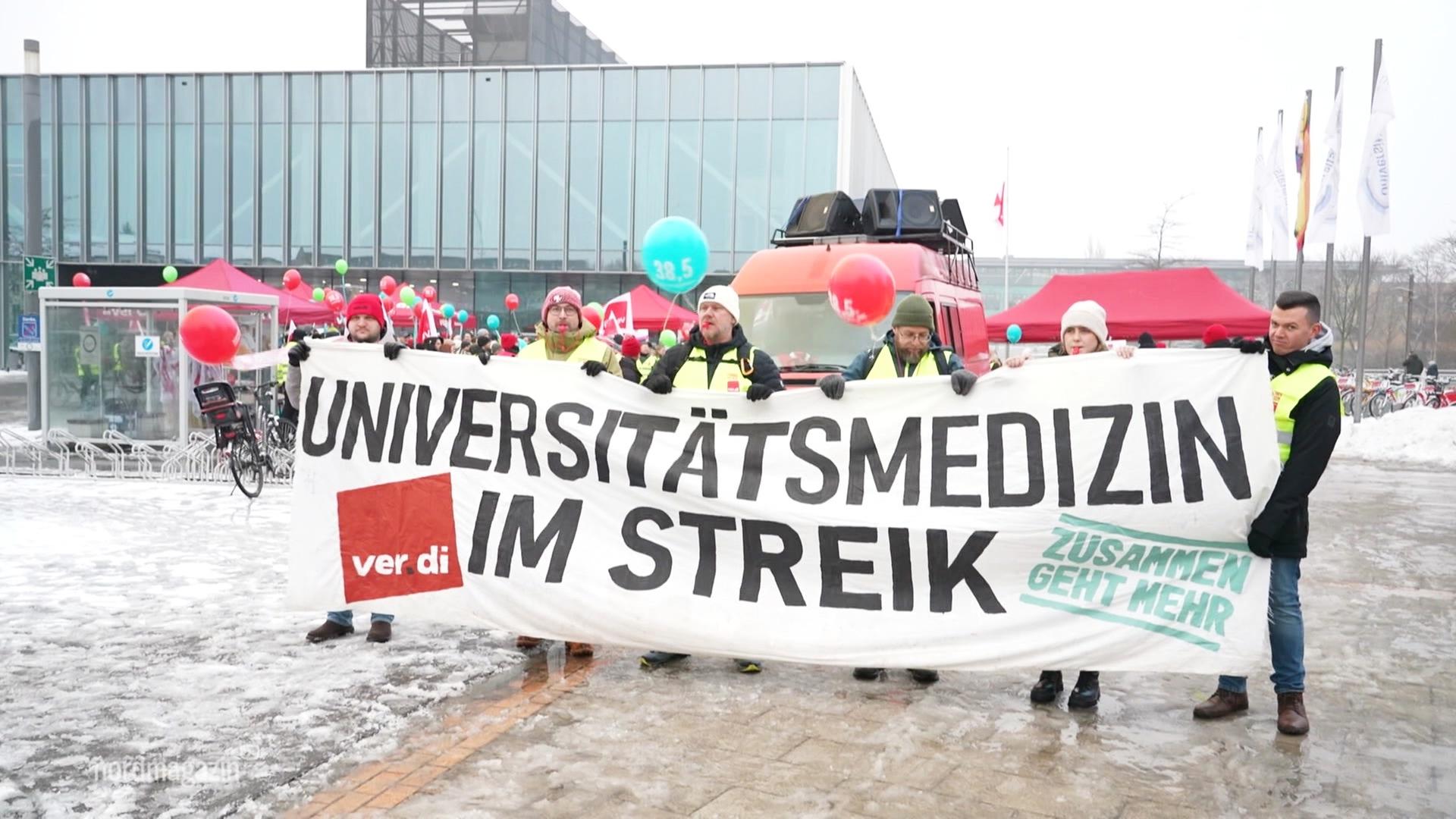 Warnstreik nur an Unimedizin Greifswald wie geplant