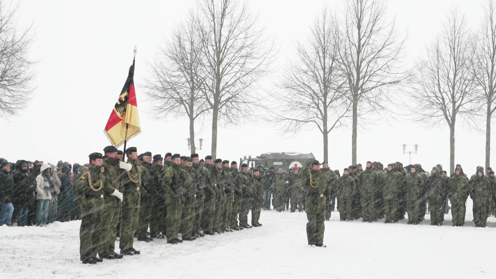 Stralsund: Feierliche Vereidigung und Gelöbnis