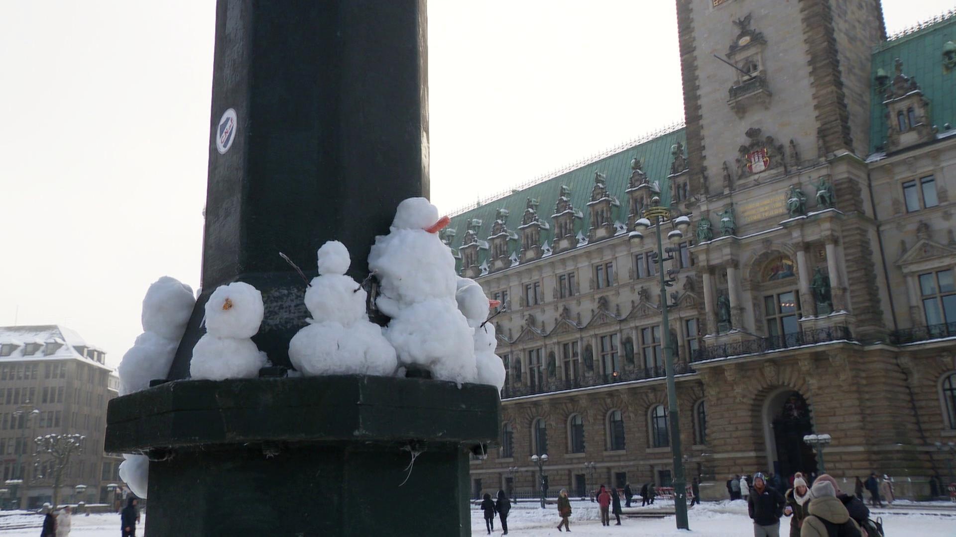 Nach „Elli“ nun Frost: Minusgrade lassen Hamburg bibbern