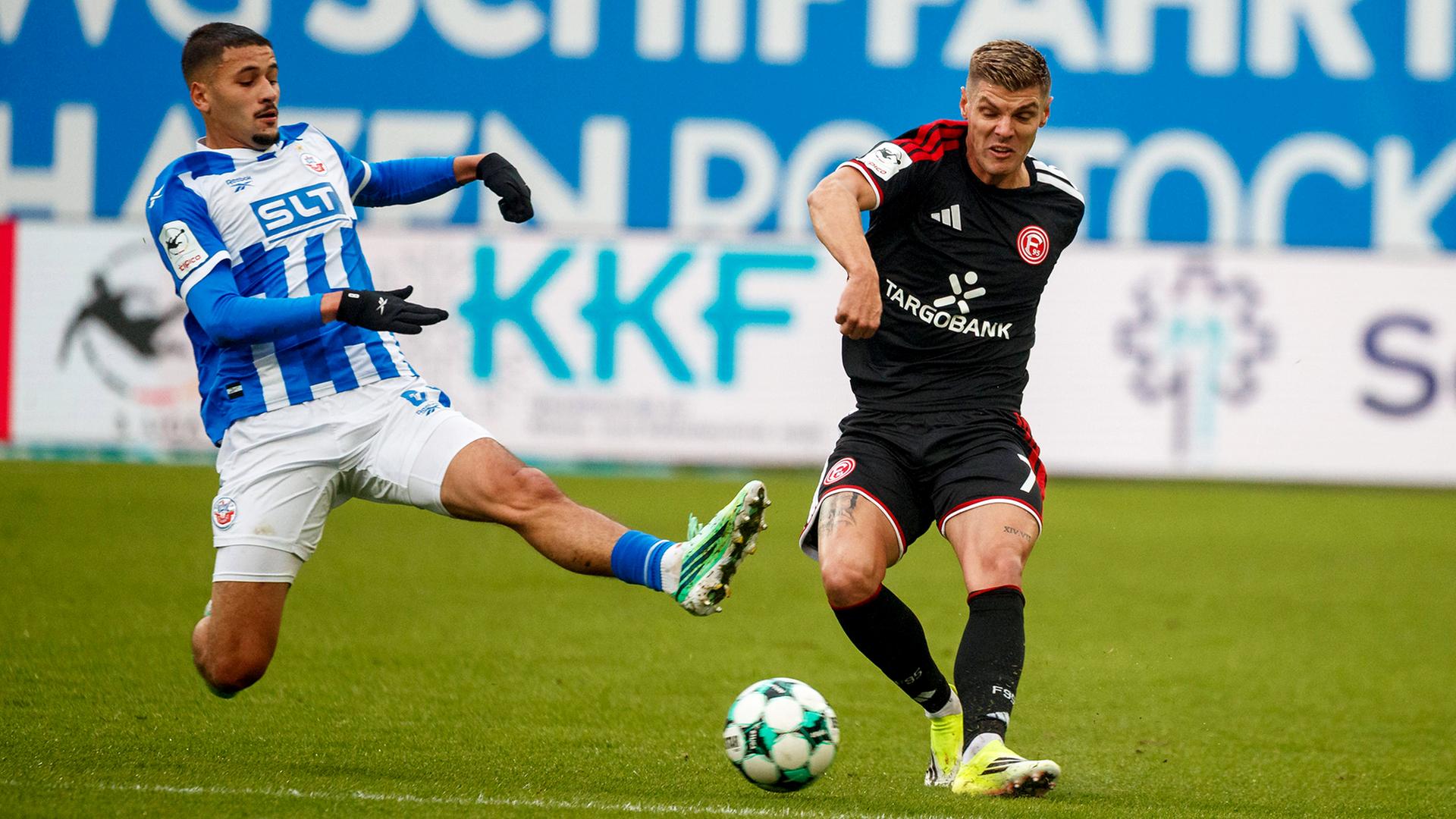 Dritte Liga: Hansa Rostock nur remis gegen Fortuna Düsseldorf