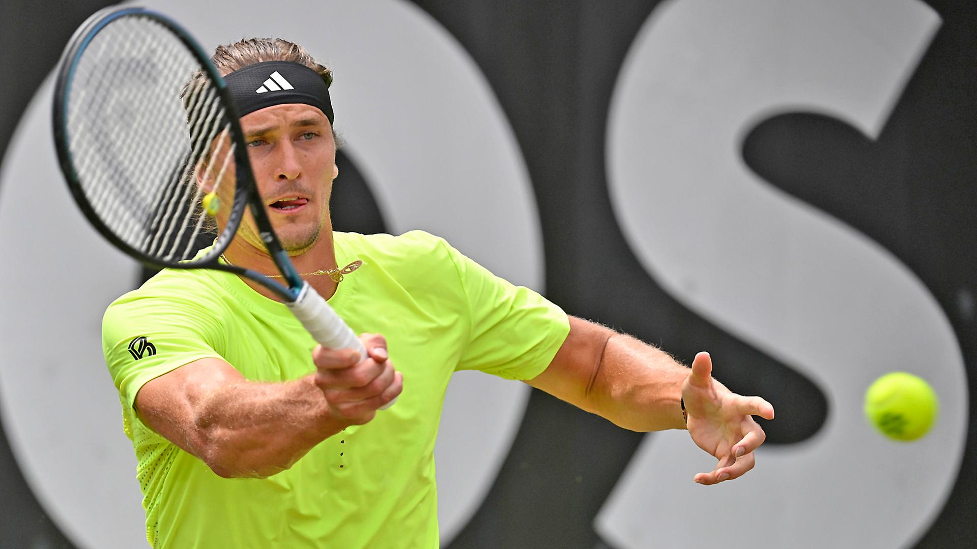Wimbledon: Zverev startet gegen Rinderknech