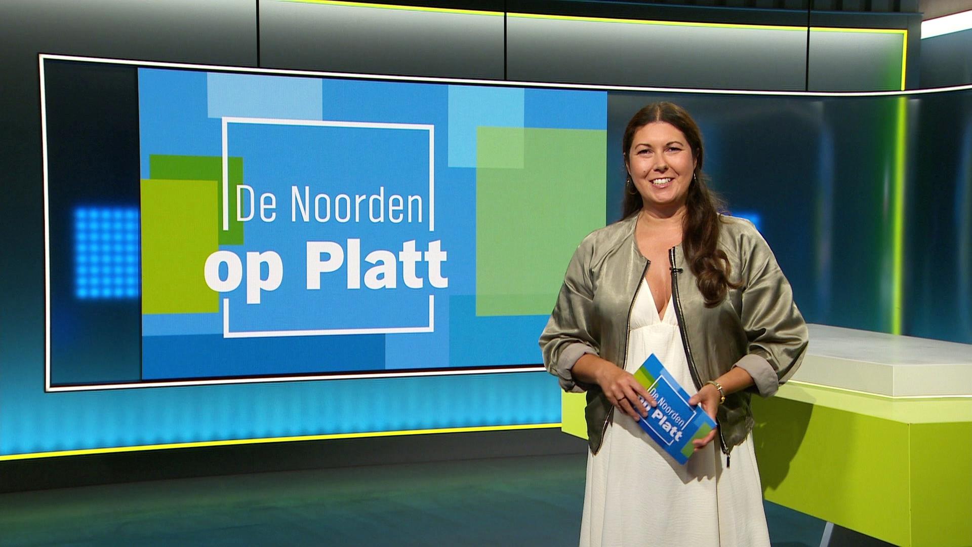 Vanessa Kossen moderiert De Noorden op Platt. | Screenshot