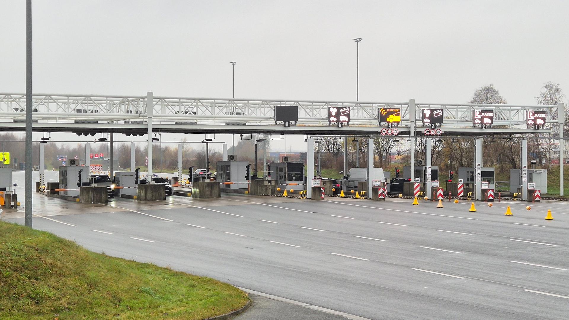 Warnowtunnel Rostock wegen Wartung nur einspurig befahrbar