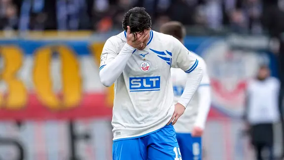 Rostocks Ahmet Gürleyen ist enttäuscht