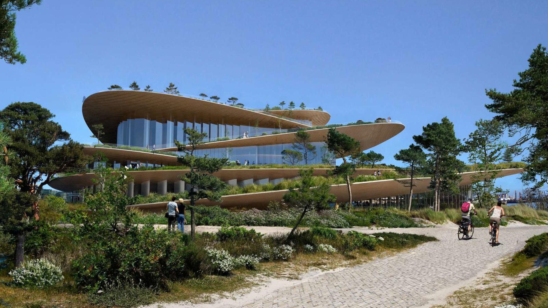 Entwurf der Bjarke Ingels Group gewinnt Wettbewerb für Kühne-Oper