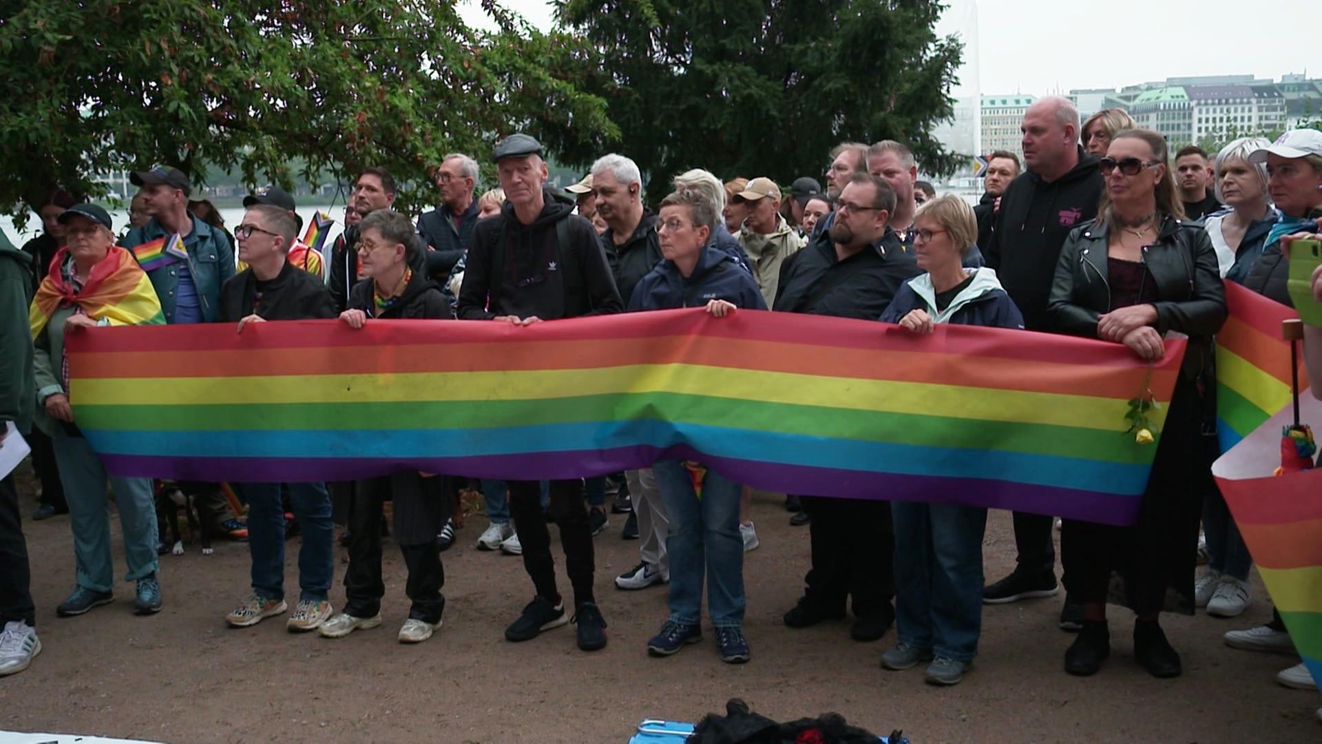 Angriff auf Berliner CSD: Hamburger zeigen Solidarität