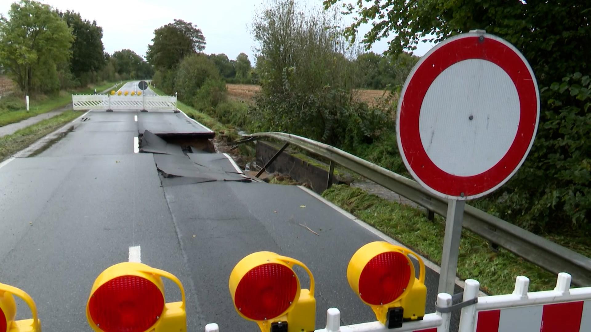 Überschwemmungen in Dithmarschen. | NDR