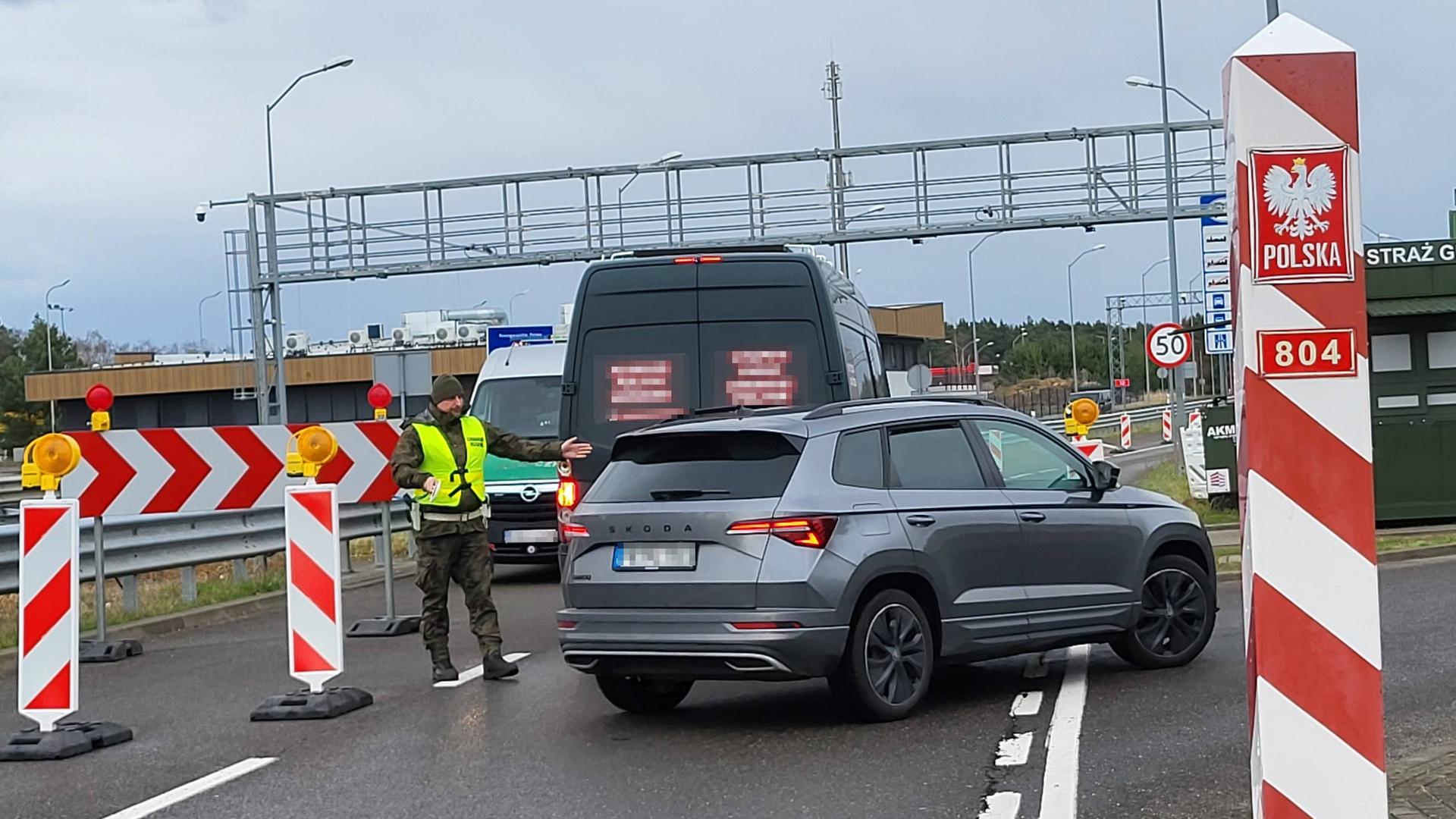 Polen verlängert die Kontrollen an der deutschen Grenze