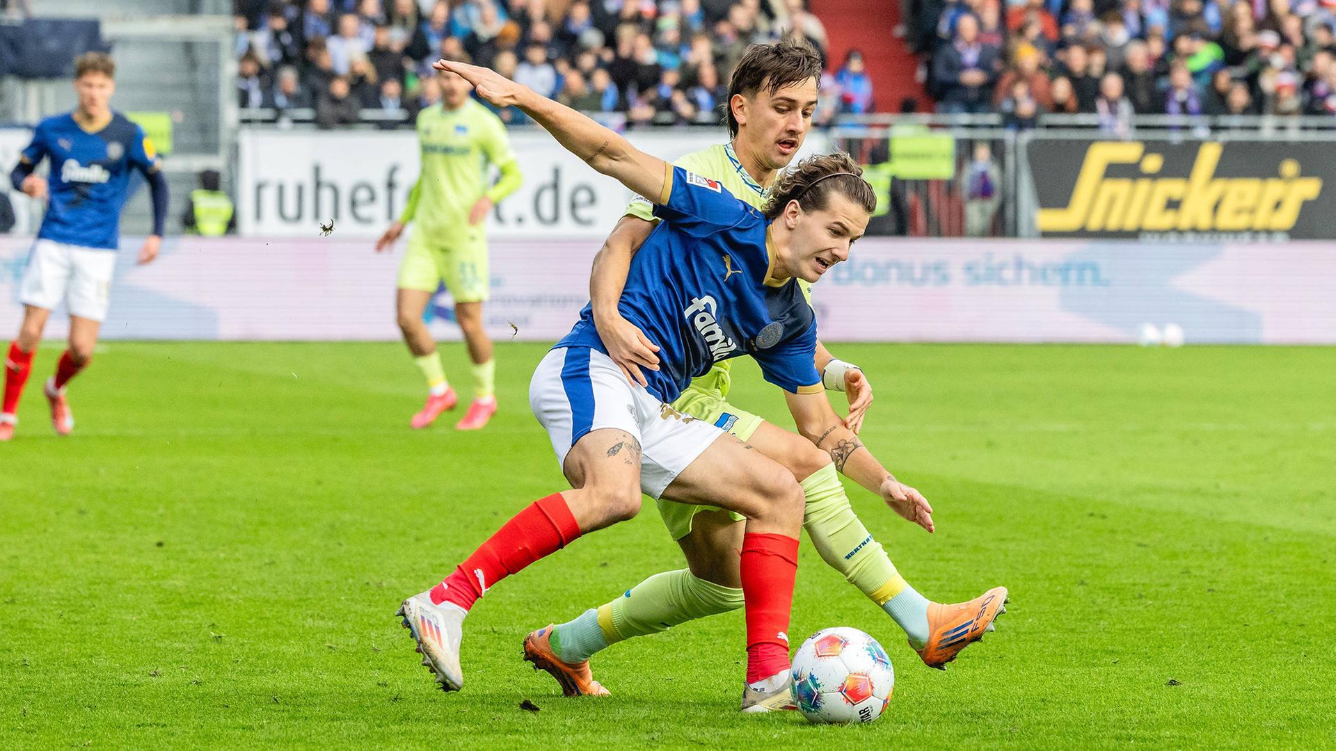 Holstein Kiel unterliegt Seriensieger Hertha BSC