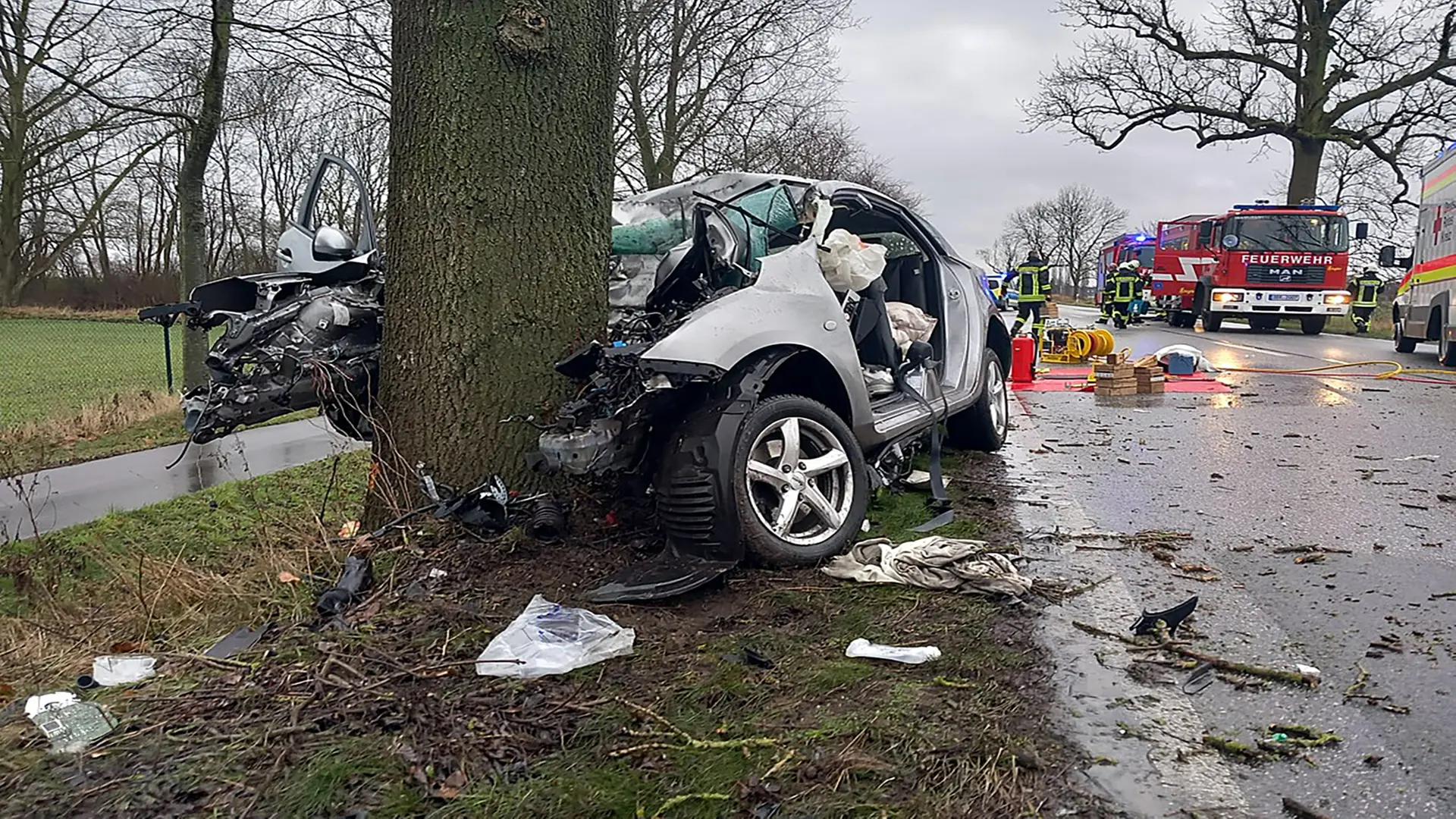 Wunderbar Unfall B105 Heute Ribnitz Bild