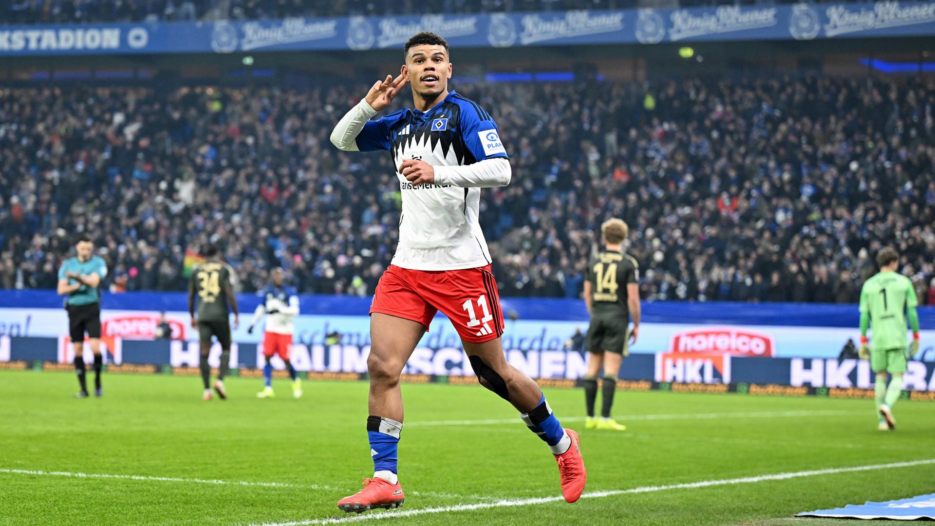 Stürmer Königsdörffer wechselt vom HSV nach Mainz