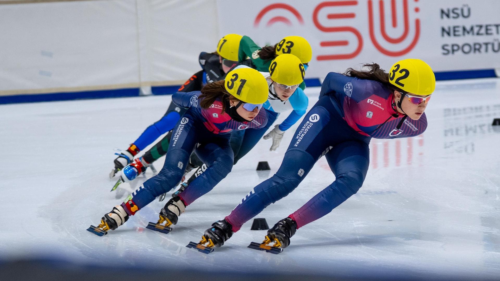 Rostock: Deutsche Junioren-Meisterschaften im Shorttrack