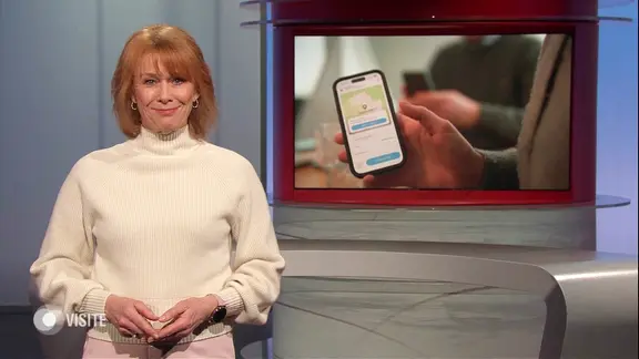 Moderatorin Vera Cordes im Studio