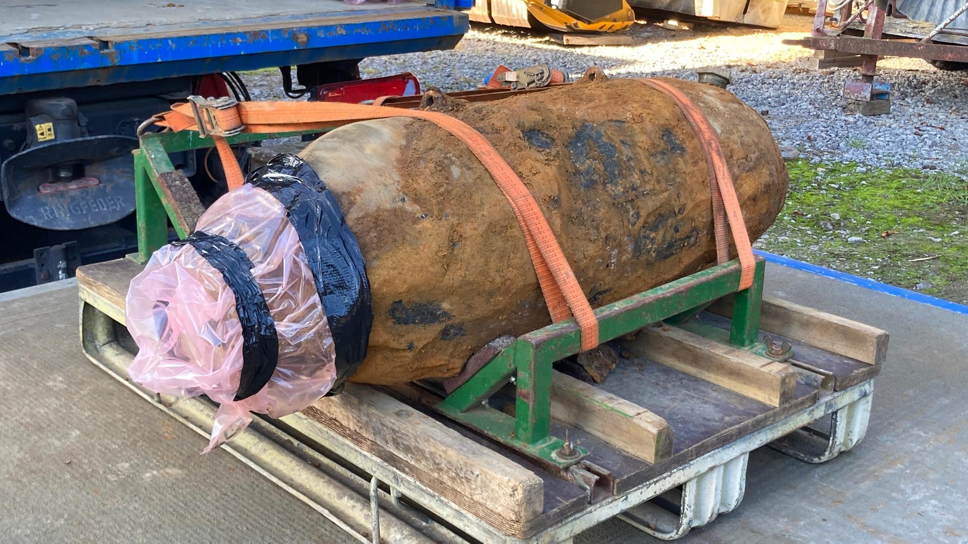 entschärfte Fliegerbombe in Braunschweig | NDR, Klara Jakubzik