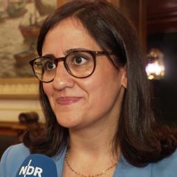 Die neue Senatorin für Wissenschaft und Gleichstellung, Maryam Blumenthal.