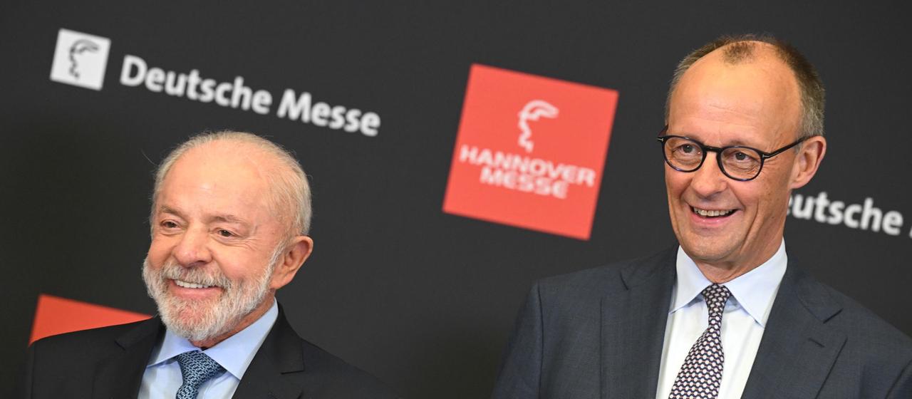 Merz und Brasiliens Staatschef Lula eröffnen Hannover Messe