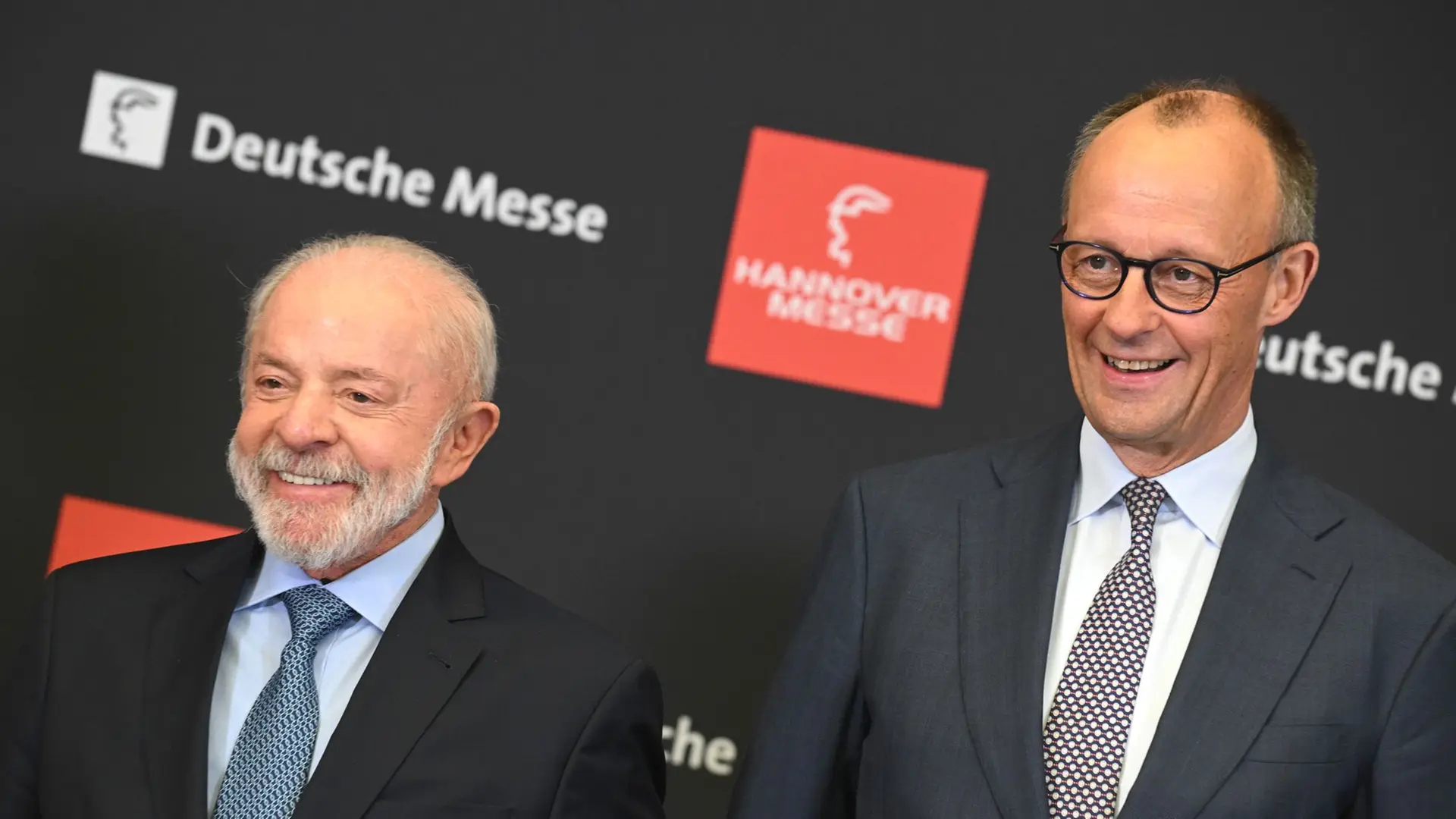 Merz und Brasiliens Staatschef Lula haben Hannover Messe eröffnet
