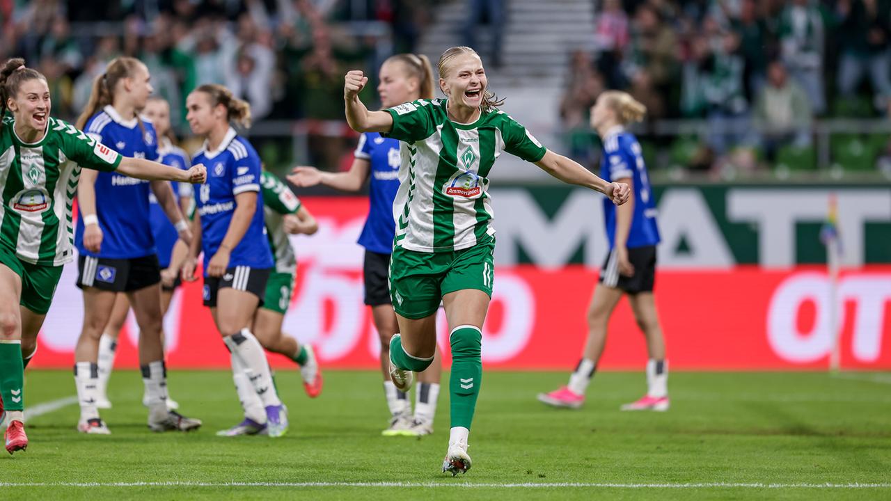Bitter für HSV-Frauen - Werder gewinnt Nordderby knapp