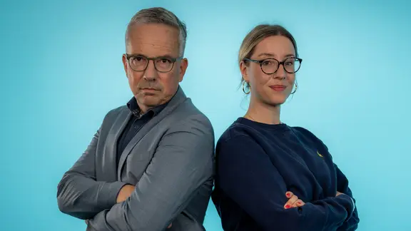 Andreas Schmidt und Stella Kennedy.