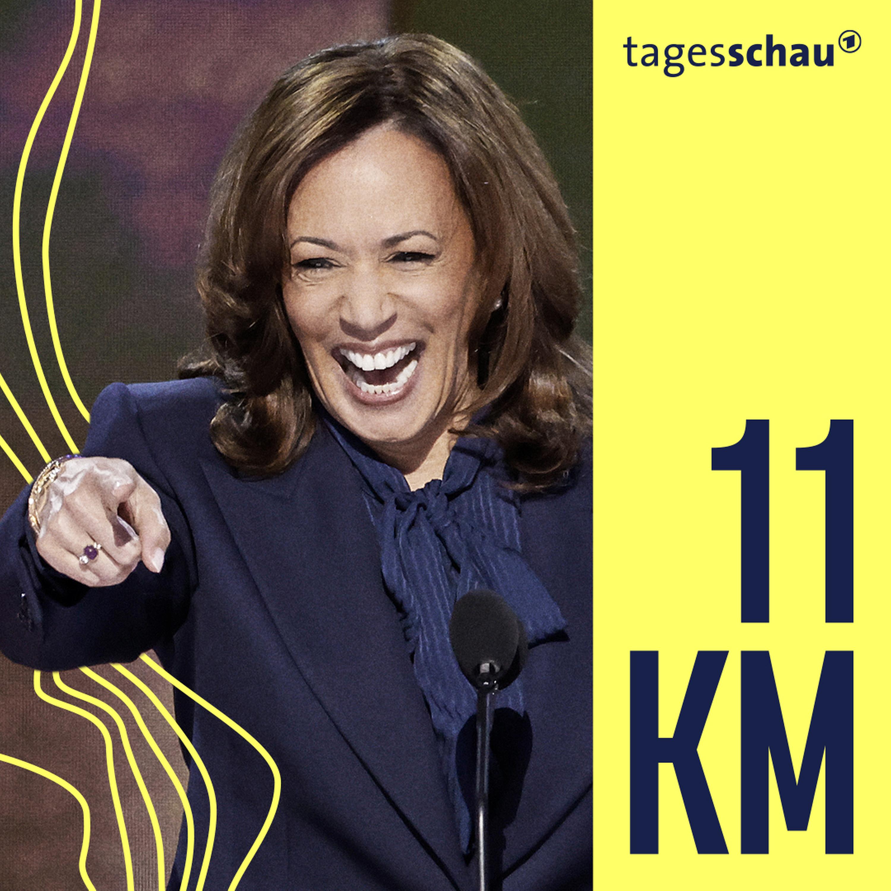 US-Wahlkampf: Hält der Hype um Kamala Harris?