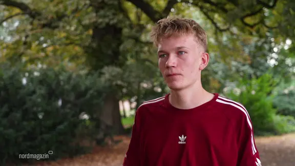 Erik Becker vom Landesschülerrat