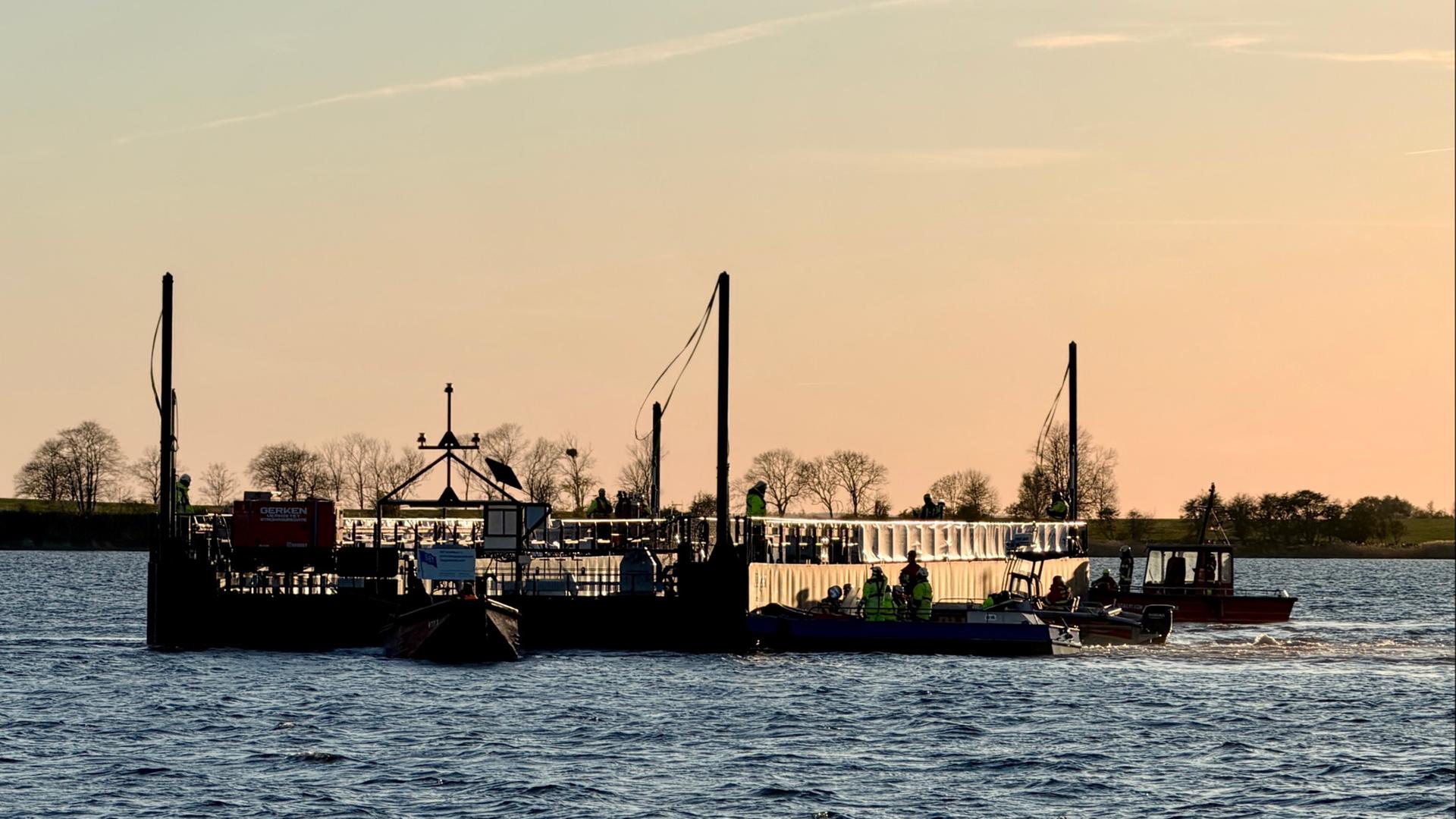 Ostsee-Wal vor Poel: Transport Richtung Nordsee ist gestartet