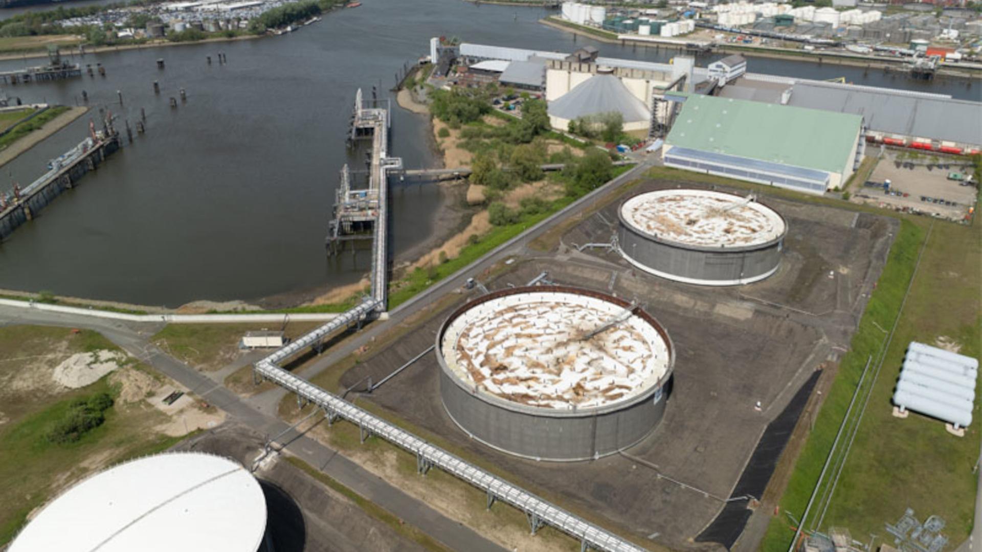 Großes Ammoniak-Terminal im Hamburger Hafen genehmigt