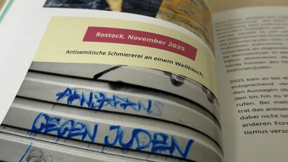 Eine abfotografierte Schrift