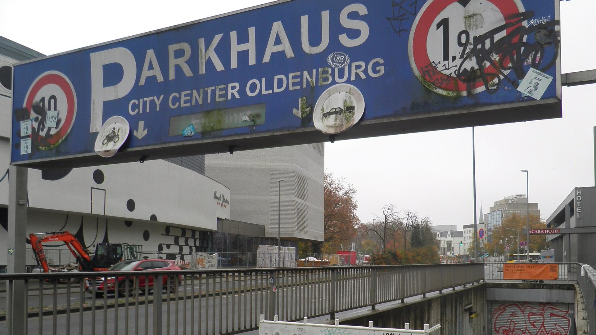 Die Tiefgarage in der Innenstadt von Oldenburg ist seit 2019 für öffentliches Parken gesperrt. | Christina Gerlach