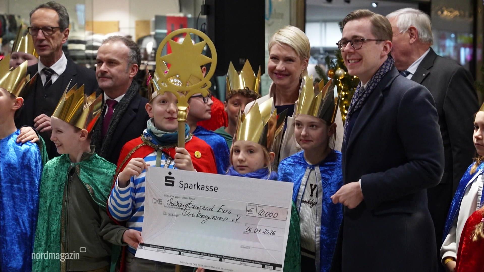 Dreikönigsverein Neubrandenburg sammelt für Hospiz