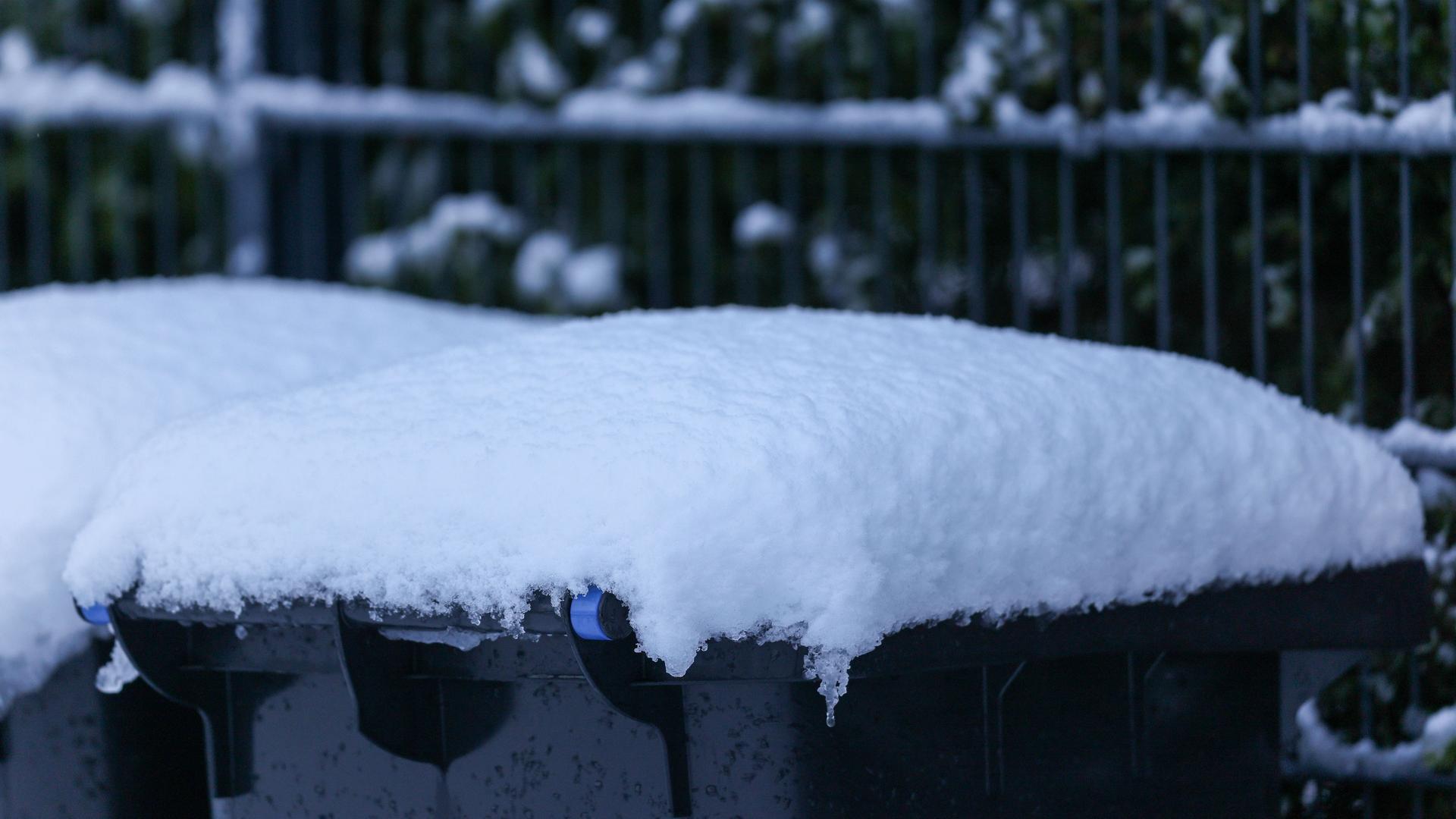 Winterwetter: Einschränkungen bei Hamburgs Müllabfuhr
