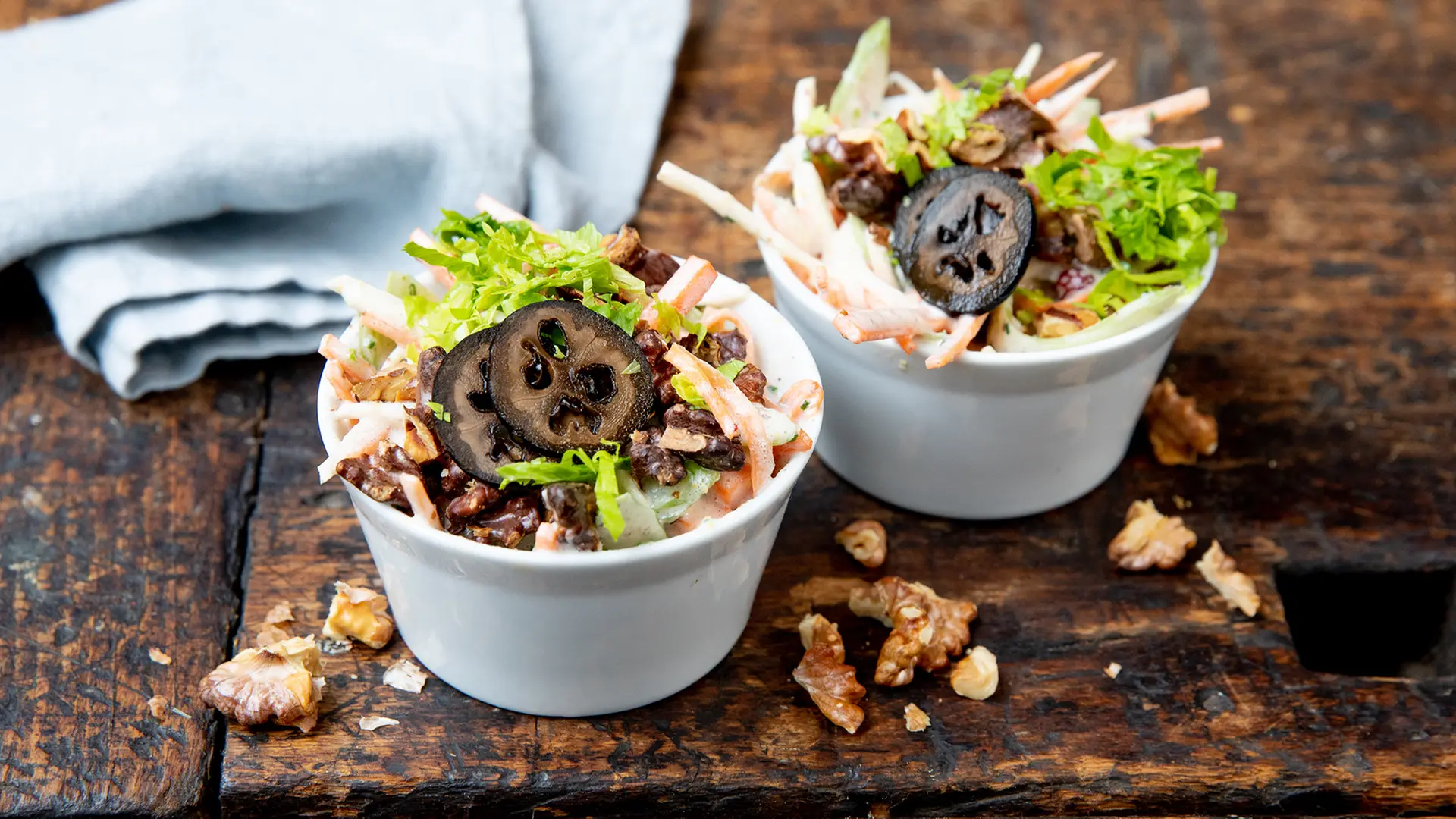 Rohkostsalat mit Walnüssen à la Waldorf | ndr.de