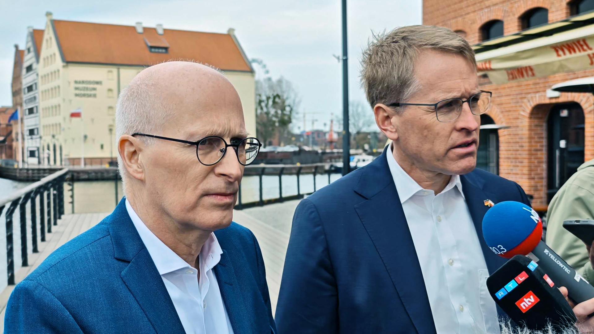 Tschentscher und Günther werben für Kooperation im Ostseeraum