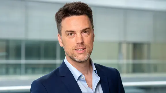 Der Bundestagsabgeordnete von Bündnis 90/Die Grünen, Robin Wagener.