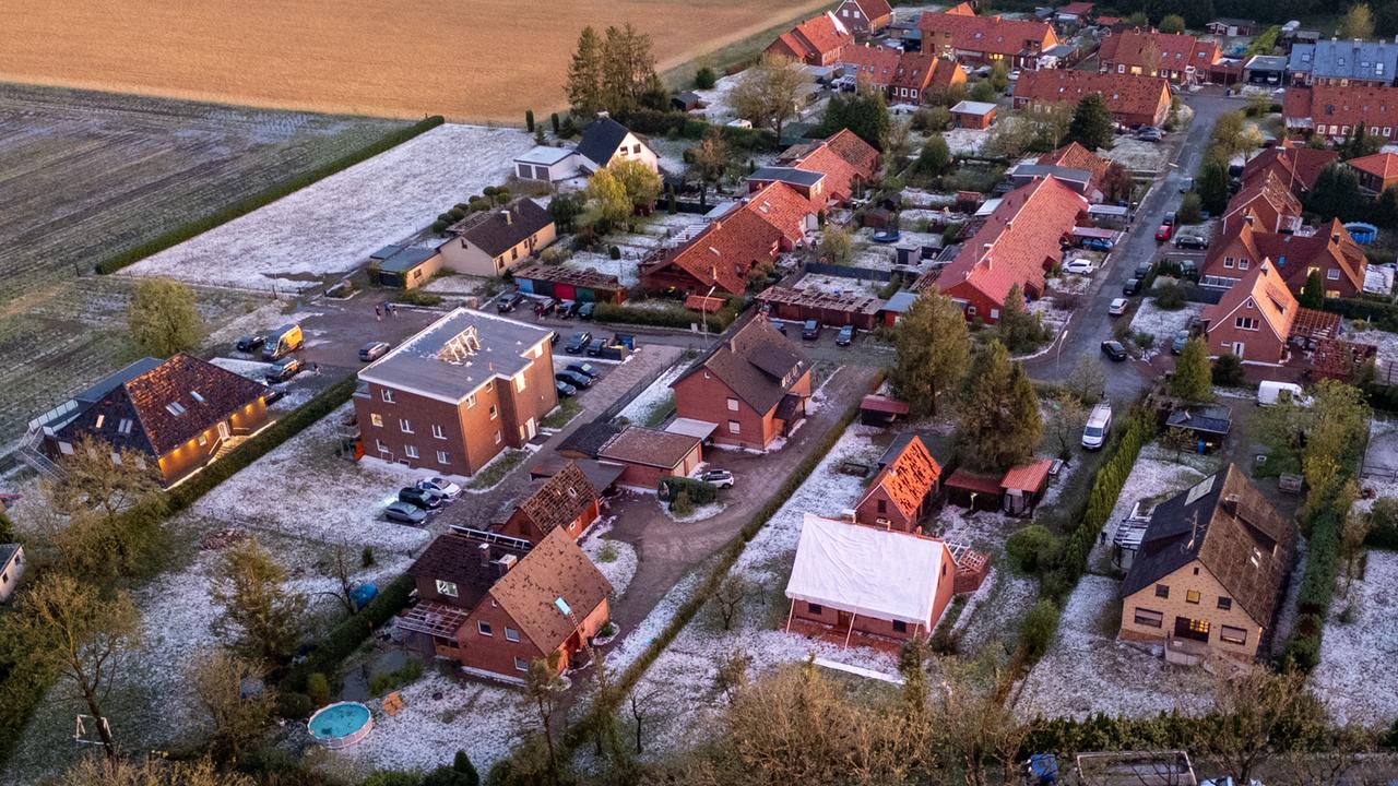 Unwetter über Niedersachsen: Überflutete Keller und Hagelschäden