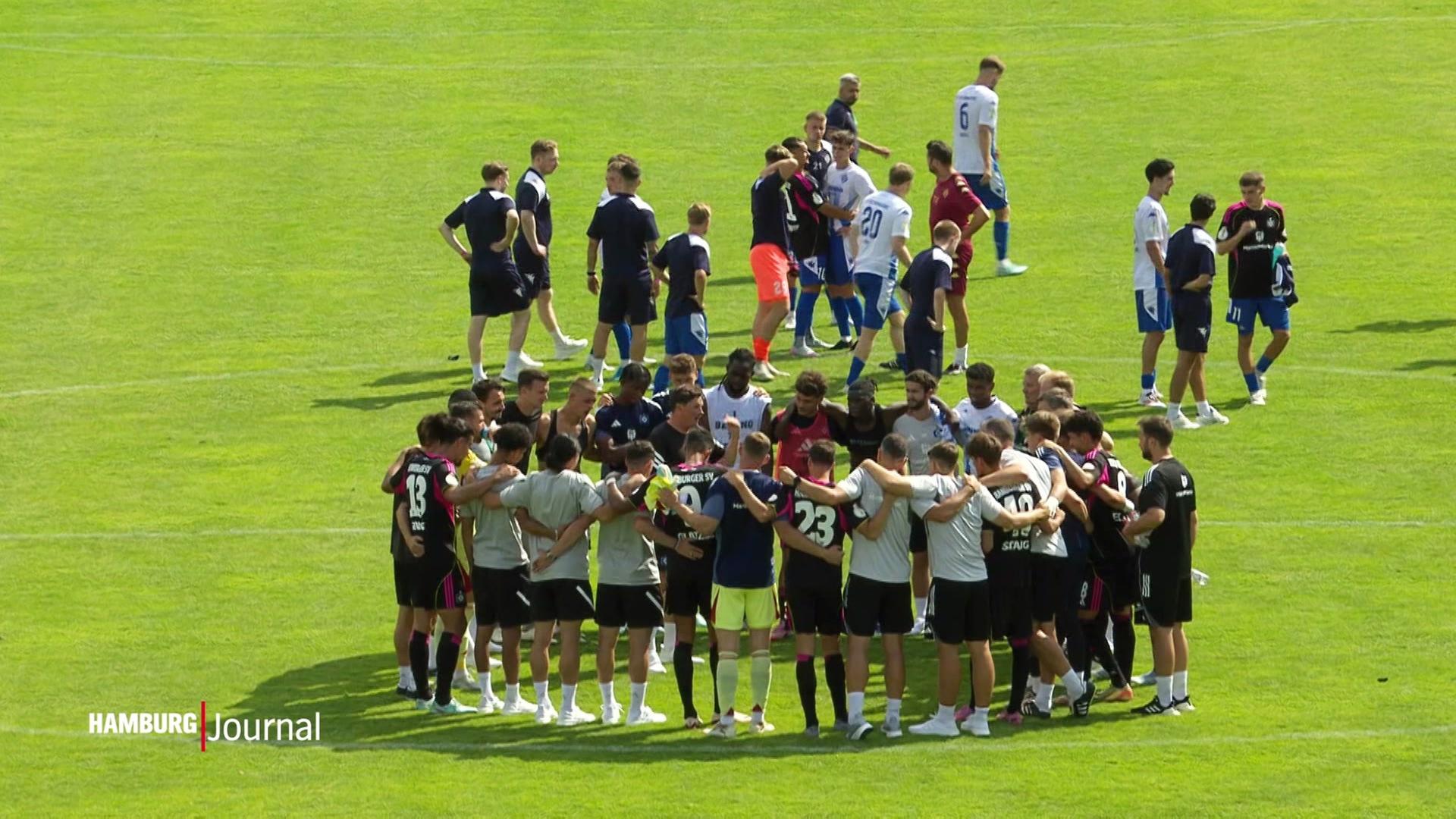 DFB-Pokal: HSV kommt in Pirmasens mit blauem Auge davon