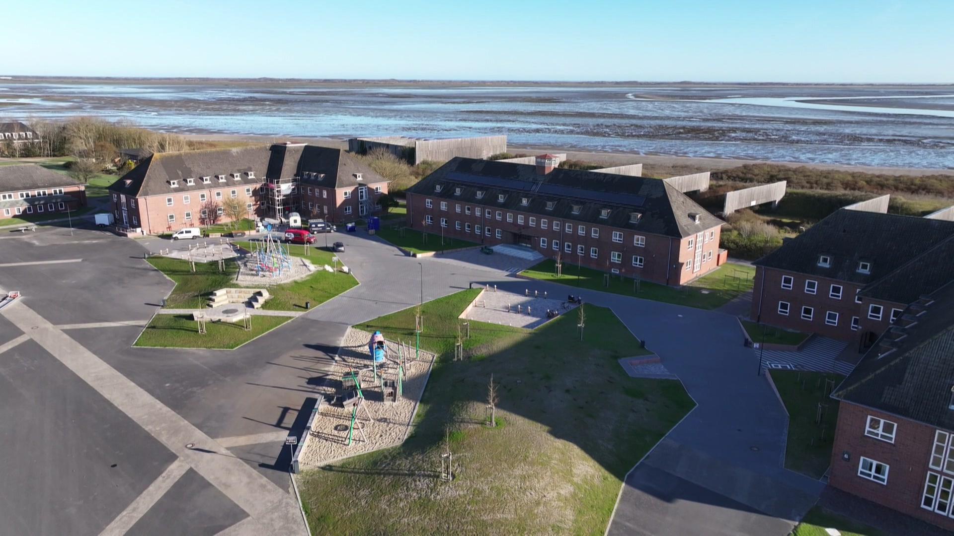 Die Jugendherberge in Borkum. | NDR