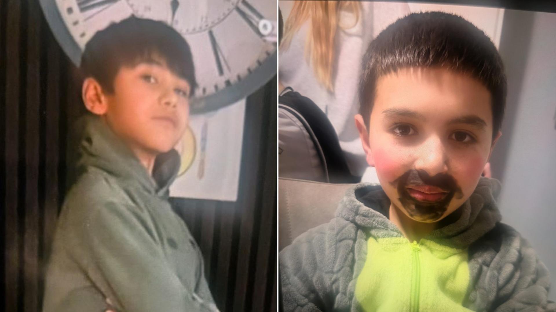 Eine Bildkombo zeigt zwei vermisste Jungen. | Polizeiinspektion Cloppenburg/Vechta