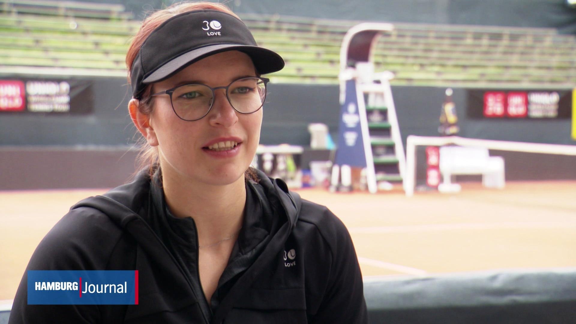 Wheelchair Tennisspielerin Britta Wend. | Screenshot