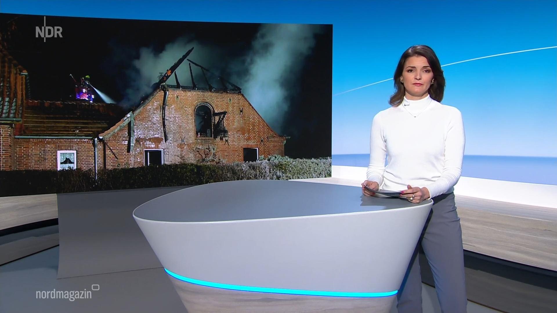 Moderatorin Frauke Rauner. | Screenshot