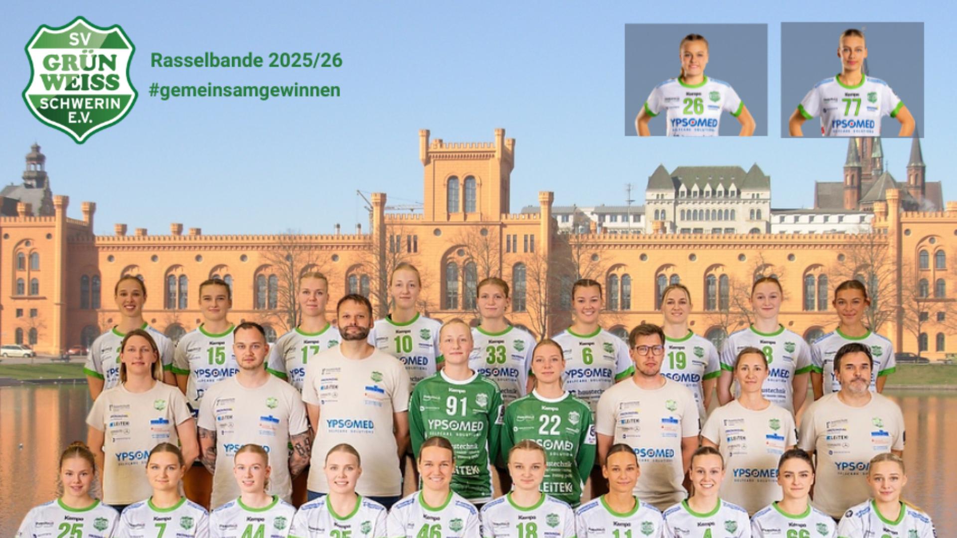 Auswärtssieg für Grün-Weiß Schwerin beim Buxtehuder SV